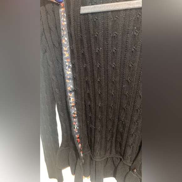 Ralph Lauren Girls Peplum Cardigan - Size XL(16) - Picture 4 of 5